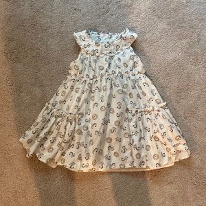 Mayoral zebra and lion dress.